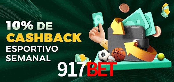 10% de bônus de cashback na 917Bet